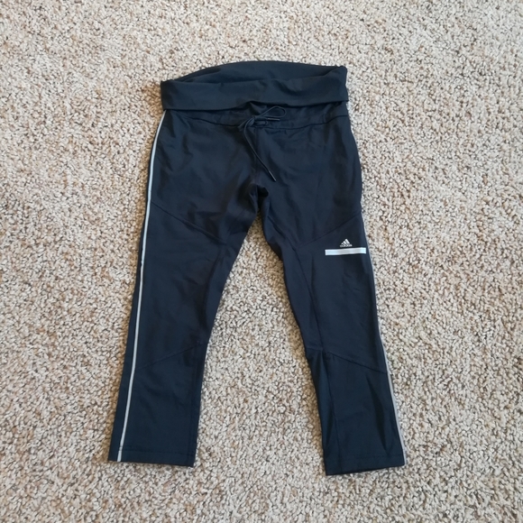 Adidas by Stella McCartney Pants - Adidas Stella McCartney blackl capris